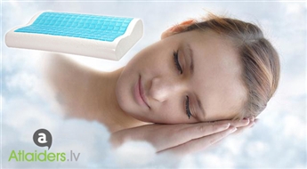 Guliet zīdaiņa miegā un pamostieties no rītiem modri! „Deluxe Soft Gel Pillow” gēla spilvens tagad tikai par 24.99 EUR!