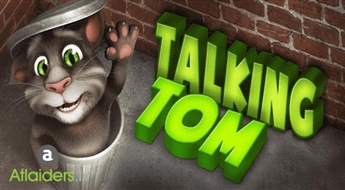 Lieliska dāvana bērnam! Runājoša rotaļlieta – kaķis Toms, kas atkārto vārdus un reaģē uz pieskārieniem, tikai par 9.99 EUR!