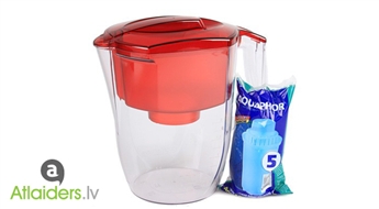 Saglabājiet veselību, jaunību un labu pašsajūtu! AQUAPHOR “Garry” ūdens krūze ar 2 rezerves moduļiem!