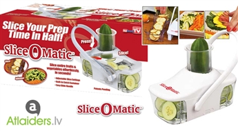 Jūsu palīgs virtuvē! Slice O Matic: praktisks un drošs dārzeņu un augļu griezējs!