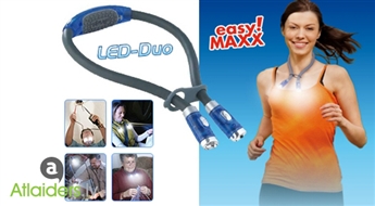Отличное освещение в любой ситуации! Гибкий светодиодный фонарь Easy MAXX Led!