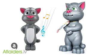 Отличный подарок для ребёнка! Говорящая игрушка – кот Том большой или кот Том маленький, который повторяет слова и реагирует на прикосновения, рассказывает сказки и поет песенки!