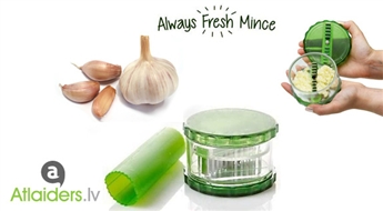 Невероятно удобное устройство для очистки и измельчения чеснока „Always Fresh Mince” – всегда свежий чеснок на Вашем столе!