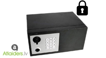 Kompakts seifs naudas un dārglietu glabāšanai – tagad tikai par 13.99 EUR!