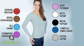 Lieliski „Terranova” kokvilnas džemperīši sievietēm ar Jūsu izvēlēto krāsu un izmēru tikai par 8,20 EUR!