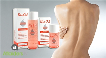 Натуральное чудо-масло «Bio Oil» (200 мл), эффективно восстанавливающее кожу, снимающее пятна и разглаживающее рубцы и растяжки, всего за 22 EUR!