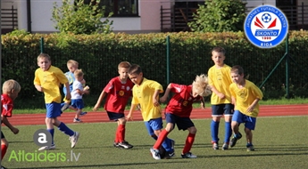 SUPER ATLAIDE! Labākā futbola skola Latvijā „Skonto” aicina mazuļus uz futbola nodarbībām! Atlaide 86%!