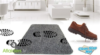 Mīksts kāju paklājiņš „Clean Step Mat”, kas lieliski absorbē mitrumu un netīrumus!