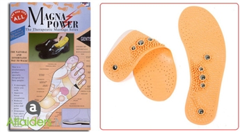Aizmirsti par neērtībām un sāpēm! Ārstnieciskās apavu iekšzoles "Magna Power" ar magnētiem un masāžas elementiem – tagad tikai par 3.59 EUR!