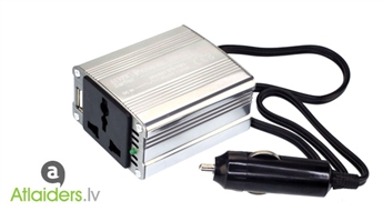 Auto inverters, strāvas pārveidotājs 12V / 220V – tagad tikai par 16,99 EUR!