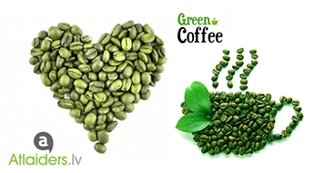 Zaļās kafijas pupiņas (250 gr.) veselīgai notievēšanai un organisma attīrīšanai – sākot ar 7,50 EUR!