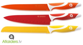 Качественный и практичный комплект ножей „Swiss Q knives”, сейчас всего за 14.99 EUR!