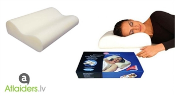 Спите сном младенца и просыпайтесь по утрам бодрым! Подушка с пеной memory „Comfort Memory Pillow” сейчас всего за 12.99 EUR!