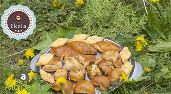 Pīrādziņu izlase: speķa, kāpostu, buljona pīrādziņi un siera cepumi (1.5 kg) – tagad ar 40% atlaidi!