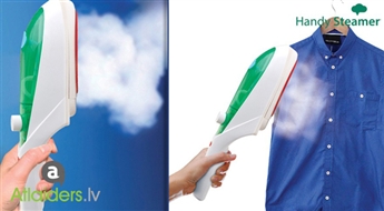 Вертикальный паровой утюг „Handy Steamer” для глажки всех видов тканей!