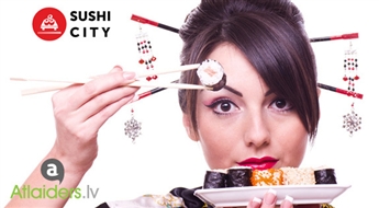 Tavai garšīgai vasarai! Īpašs piedāvājums suši cienītājiem - bagātīgs suši set "Maidzuru" no SUSHICITY par 50% lētāk!