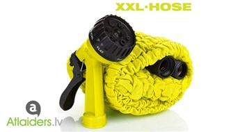 Эластичный садовый шланг XXL HOSE с семью различными режимами поливки (7,5 м или 15 м), начиная от 9,99 EUR!