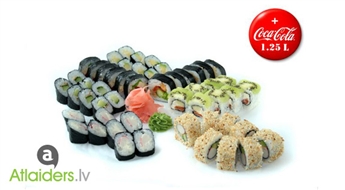 Fusion Set 52 штук + 1,25l Coca Cola в подарок от SUSHICITY – сейчас всего за 13,49 EUR!