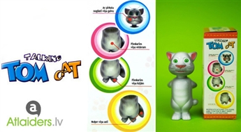 Отличный подарок для ребёнка! Говорящая игрушка – кот Том большой или кот Том маленький, который повторяет слова и реагирует на прикосновения, рассказывает сказки и поет песенки!