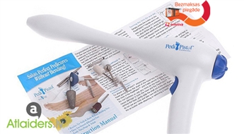 Perfekts pedikīrs bez piepūles! Pedikīra pistole kāju kopšanai ar 10 uzgaļiem - tagad tikai par 12,15 EUR! Bezmaksas piegāde!