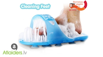 Pārvērtiet savu vannas istabu SPA centrā! Pēdu kopšanas līdzeklis „Cleaning Feet” tagad tikai par 6.55 EUR!