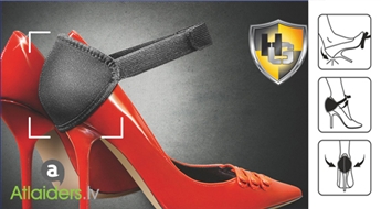 Inovatīvs un oriģināls produkts – saglāba jūsu kurpes! Papēžu aizsargs autobraucējām – tagad tikai par 10 EUR!