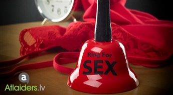 Озорной подарок! Звоночек – брелочек "Ring for SEX"!