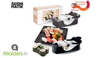 Mašīnīte „Sushi Matik” ērtai suši veidošanai par neticami zemu cenu – tikai par 5,99 EUR!