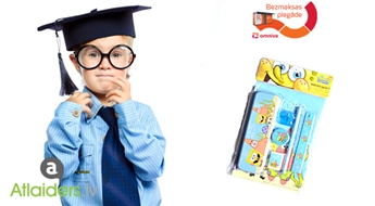 "Spongebob Squarepants" rakstāmpiederumu komplekts – tikai par 3,50 EUR!