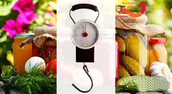 Praktiski un noderīgi rokas svari (līdz 32 kg) katrā mājsaimniecībā – tagad tikai par 3,99 EUR! Bezmaksas piegāde!