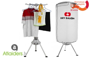 Saliekams un pārvietojams elektriskais veļas žāvētājs "Dry Baloon"!