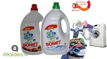 Koncentrēti veļas mazgāšanas geli (3 litri) "SONET Expert!"