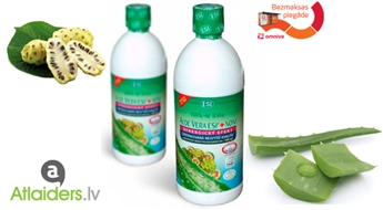 100% натуральный сок ALOE VERA + NONI (1 литр) - cейчас со скидкой 50%!