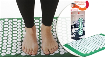 Jogas akupresūras un masāžas paklājiņš AcupressMat labai veselībai, izcilai pašsajūtai un mundrumam – tagad tikai par 14,65 EUR!  Bezmaksas piegāde!
