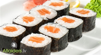 Праздничное предложение для ценителей суши - сытный комплект суши Takashi Set 80 шт. + Coca Cola (1,25 л) в подарок от SUSHI CITY