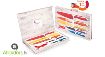 Качественный и практичный комплект ножей „Swiss Q knives”, сейчас всего за 14.99 EUR!