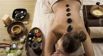 Массаж горячими камнями (спины или всего тела) в Activ & SPA, Fizio & SPA и центре Shape!