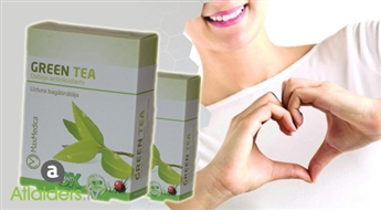 Green Tea пищевая добавка (30 капсул) со скидкой 50%! Позаботься о своем здоровье!