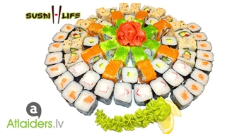 Комплект суши "2015 Set" (64 шт.) от "Sushi Life"!