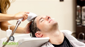 Мужская стрижка + расслабляющий массаж головы + маска для волос – только сейчас с 50% скидкой!
