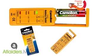 Универсальный тестер для проверки работоспособности батареек Camelion BT-0503!