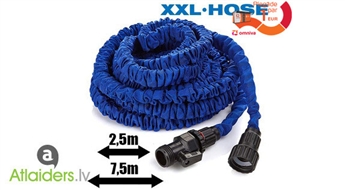 Эластичный садовый шланг XXL HOSE (7,5 м) с семью различными режимами поливки - 9,99 EUR!