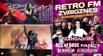 ACE OF BASE u.c. superdiskotēkā "Retro FM Zvaigznes" 25. jūlijā!