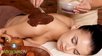 Šokolādes rituāls: visa ķermeņa pīlings + šokolādes ietīšana + ķermeņa masāža ar 52% atlaidi!