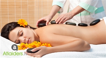 Массаж горячими камнями (спины или всего тела) в Activ & SPA, Fizio & SPA и центре Shape!