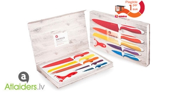 Качественный и практичный комплект ножей „Swiss Q knives”, сейчас всего за 14.99 EUR!