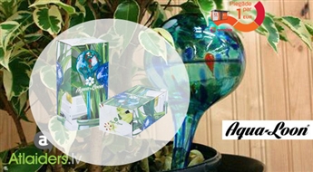 2 колбы Aqua Globes для автоматического полива комнатных цветов и растений!