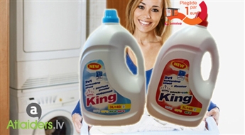 Стиральный порошок KING automat (3 L) или KING Color&Style (3 L) - (3 L = 40 стирок)