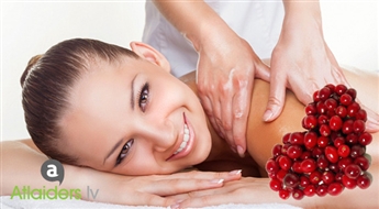 Thalleo SPA: Чувственный и расслабляющий «Брусничный Ритуал» для Твоего здоровья и красоты! Массаж всего тела + брусничный пилинг + маска +обертывание!
