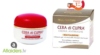 Atjaunojošs sejas krēms no CERA di CUPRA no Itālijas – tikai tagad par 4.13 EUR!
